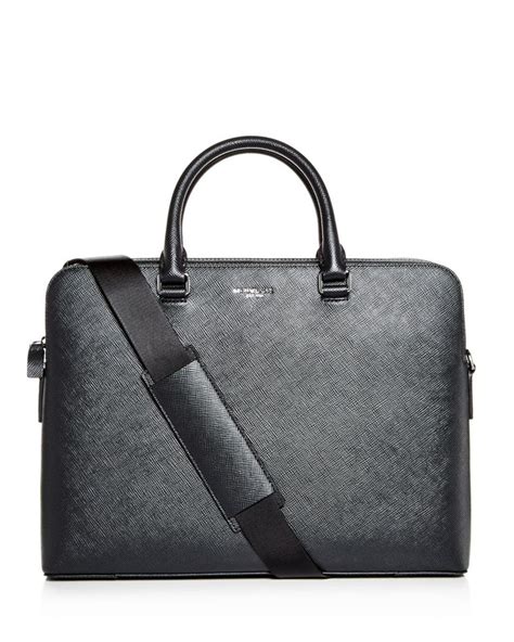 businesstaschen herren michael kors harrison|Harrison Medium Leather Briefcase .